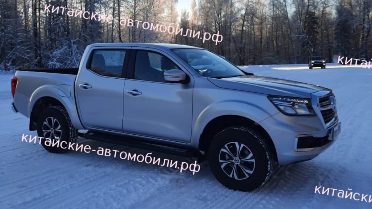 Пикап Dongfeng Rich тестируют в России: фото и видео - Китайские автомобили